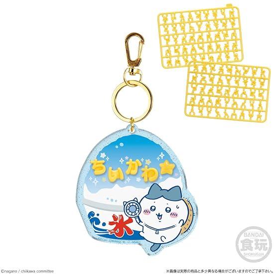 BANDAI Chiikawa Pachi Pachi Deco Name, 12-Piece Box (Candy Toy/Gum)