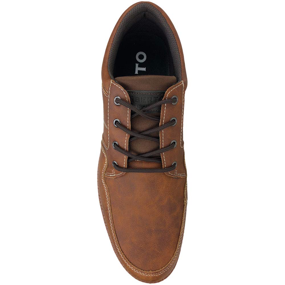 Liberto Edwin Waterproof and Rain Boots Size Men's Non-Slip Boots/Snow (Camel, 25.5cm)