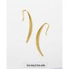 Позолоченные европейские и американские серьги-полумесяцы 379 - Смелый и модный аксессуар для личности