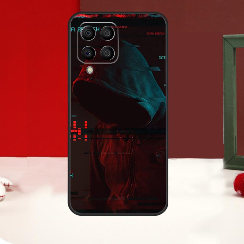 Кейс Хакерская Матрица Для Samsung Galaxy M55 M35 M15 M56 M36 M16 M31 M21 M13 M33 M53 M12 M32 M52 M14 M34 M54
