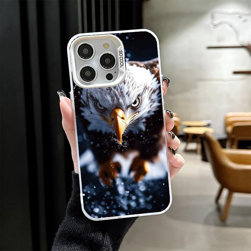 Bald Eagle Cool Shockproof Phone Case for iPhone 17 Air 16 16E 15 Pro Max 14 Plus 13 Mini 12 Back Cover Anti Fall Fundas