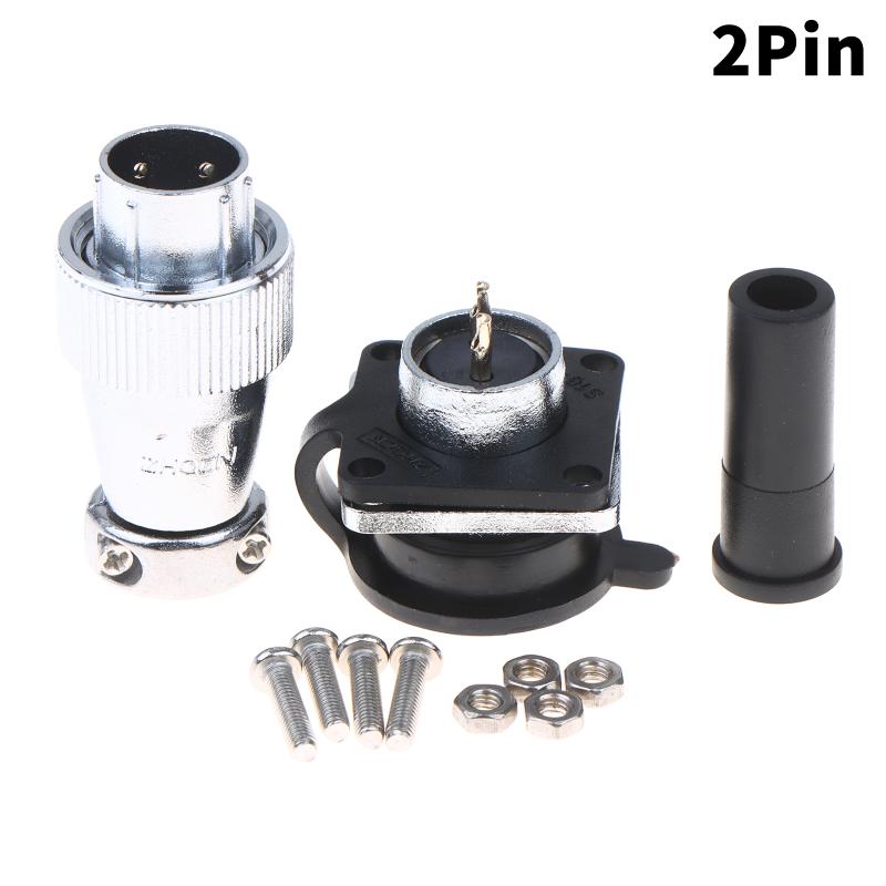Aviation Connector Set Heavy Duty Metal Shell Multi-Pin Design Vibration Resistant for Industrial Wiring Agricultural Machinery