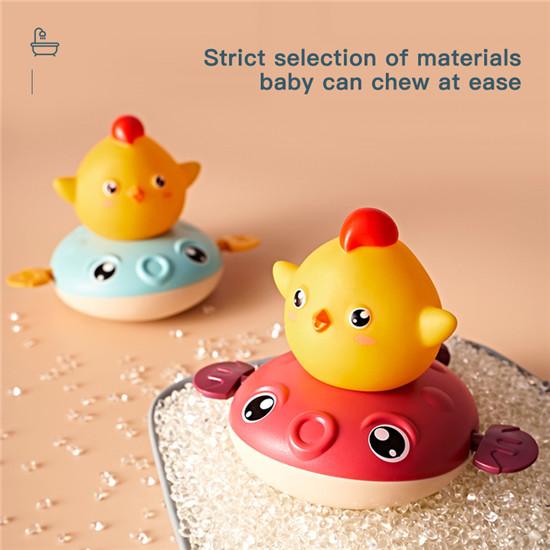 Swimming Spray Water Play Toys Water Temperature Measuring Childrens Bath Pull Cord Bathroom Cute Toys