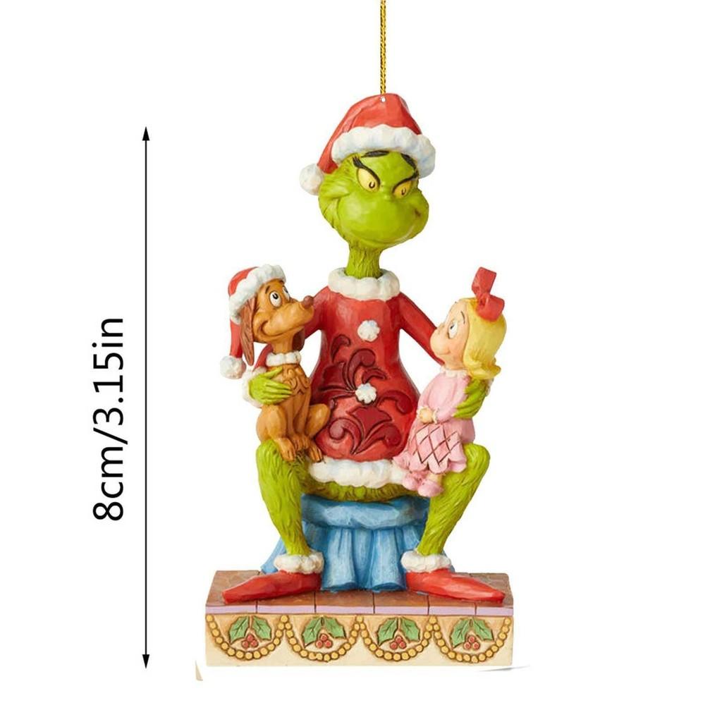 Веселое и красочное акриловое украшение на елку Гринч для украшения автомобиля
