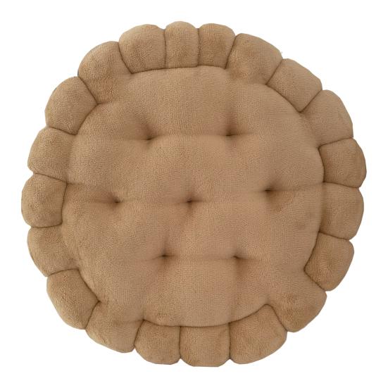 Подушка для сиденья, утолщенная, высокая эластичность, удобная, мягкая, круглая, очаровательная, в форме печенья, коврик для стула, коврик для дивана