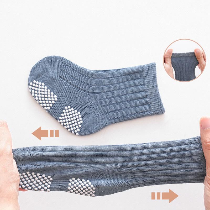 3 пары/лот носки для маленьких девочек и мальчиков, противоскользящие хлопковые носки с принтом для малышей для девочек и мальчиков, мягкие милые детские носки для новорожденных, От 0 до 5 лет