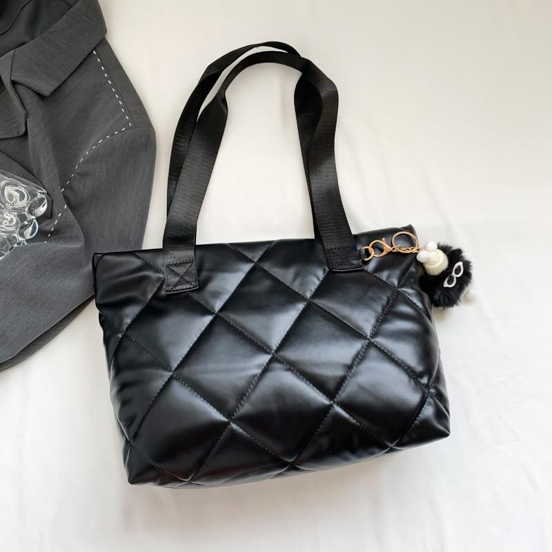 Модная женская сумка-тоут из искусственной кожи, трендовый уличный стиль, большая повседневная сумка