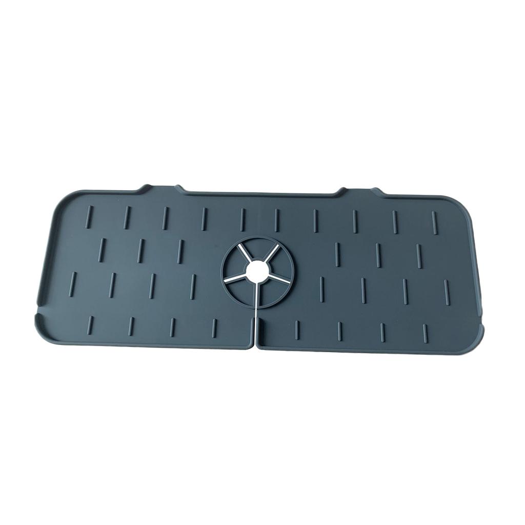 Силиконовый коврик для смесителя для кухонной раковины, защита для смесителя для ванной комнаты, водоуловитель, коврик для слива воды за смесителем