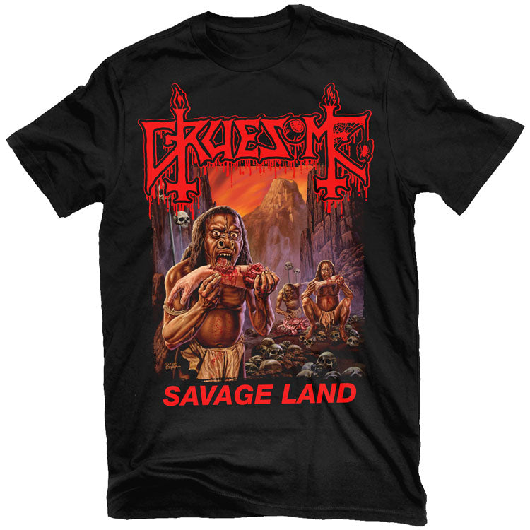 Gruesome Hellbound Rock Band Summer Casual Tshirt Luxury Brand for Unisex and Women Top