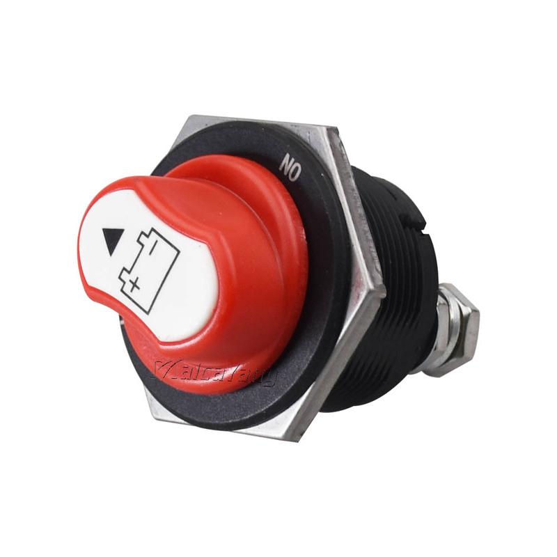 50 100 200A Car Battery Race Rally Switch 12V Battery Disconnector Isolator Power Cut Off Switch For RV Motorcycle Truck Boat