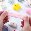 12pcs/lot Mini Cute Soft Squishy Fidget Toy Kawaii Mochi Cat Anti Stress Reliever Sensory Squeeze Xmas Gift for Adult Kid TMZ