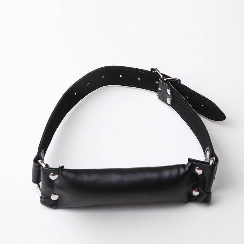 Черный силиконовый стержень кляп для рта для мужчин и женщин – Флирт и ограничение взрослая игрушка