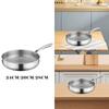 Fast Heating Cooking Pan Non-Stick Uncoated Cooking Pot for Gas Stove Induction Cooker