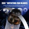 Вентилятор-отпугиватель мух с подсветкой, уличный вентилятор-отпугиватель мух, аккумуляторная настольная лампа-отпугиватель мух, отпугивает мух для кемпинга, пикника