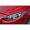 Для Mazda3 Axela M3 2014 2015 2016 хромированная крышка фары из АБС-пластика, внешняя отделка, 2 шт.