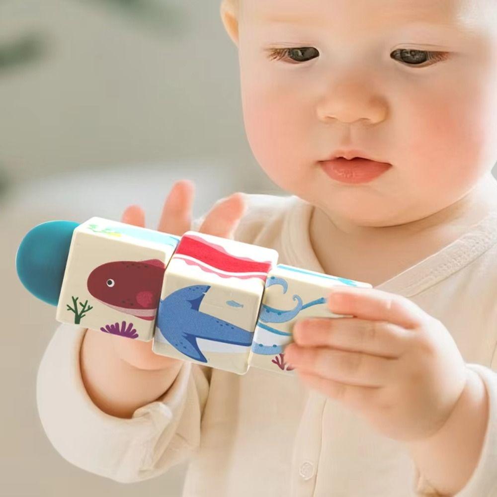 Educational Toy Animal Spin Puzzle Toy for Helps Develop Fine Motor Skills Logical Thinking