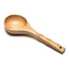 Water Spoon Wooden Large Soup Spoon Porridge Scoop Rice Spoon Solid Wood Bamboo Handle Bath Water Ladle