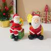 Santa Claus Toys Resin Ornaments Room Living Room Christmas Decorations Holiday Gifts
