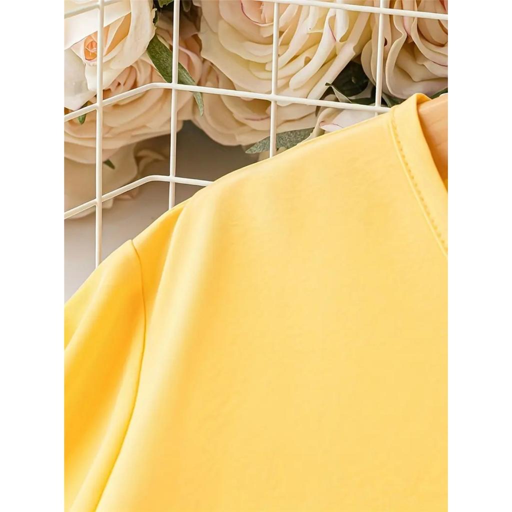 Damska piżama sukienka z krótkim rękawem z okrągłym dekoltem w kropki Wygodna sukienka