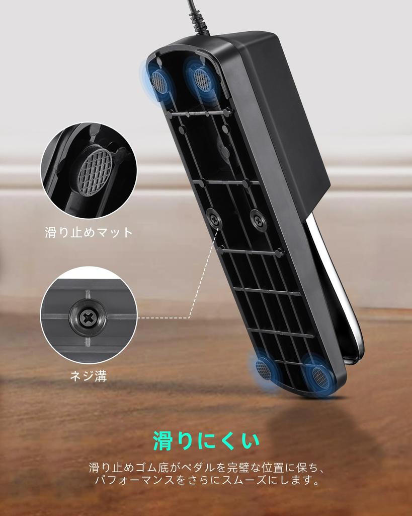 Педаль сустейна LEKATO для MIDI цифрового пианино, универсальная педаль пианино с переключателем полярности, входной разъем, совместимый с Yamaha Casio Roland Korg