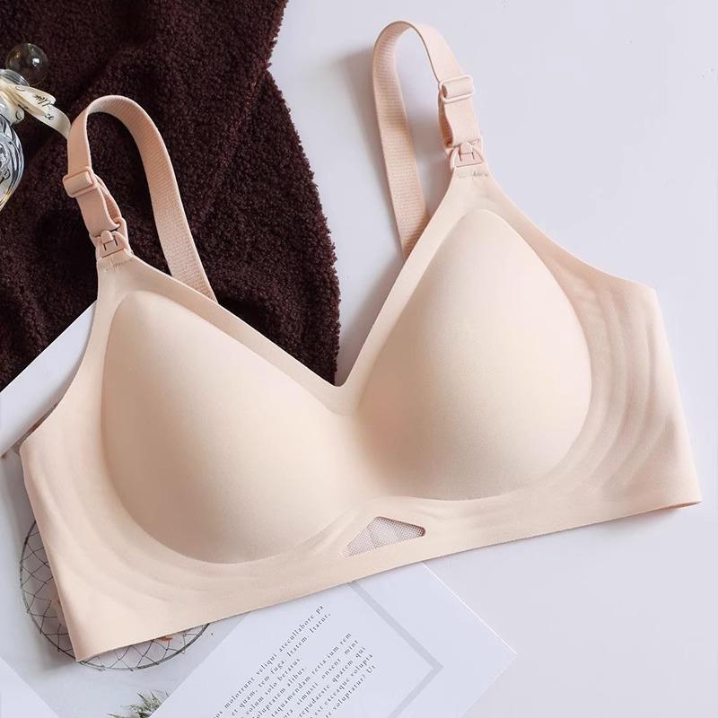 Pregnant women's full-stage breastfeeding underwear anti-sagging gathering postpartum breastfeeding thin comfortable collection