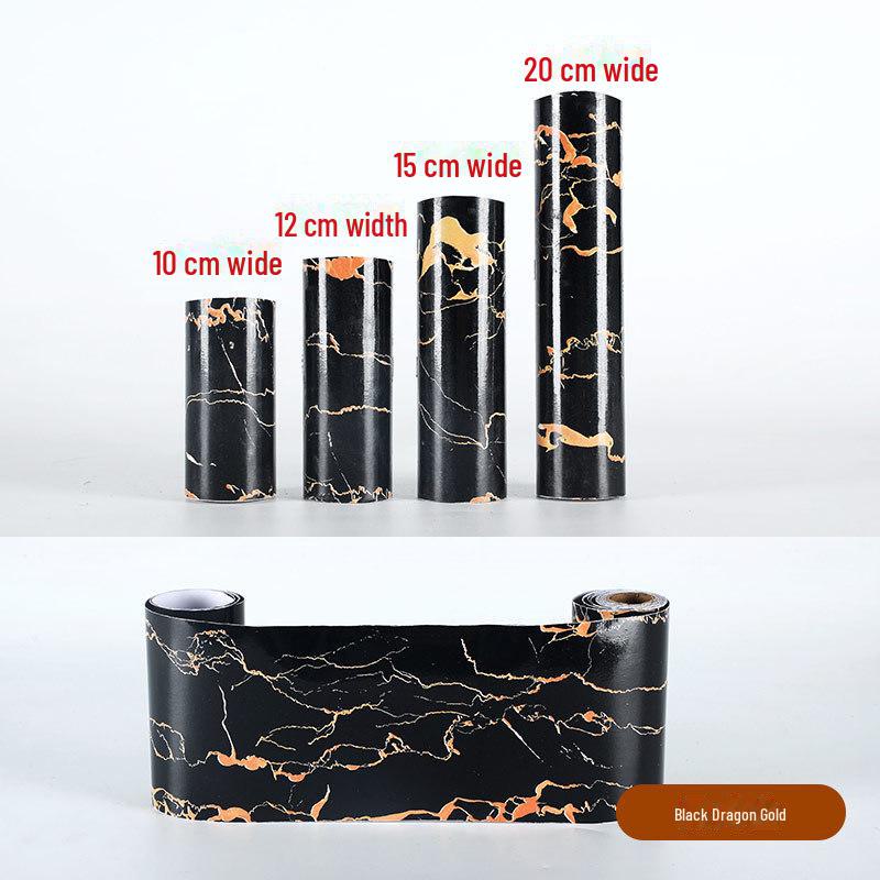 Водонепроницаемые самоклеящиеся наклейки на плинтусы - декоративный волновод для стен, дверей, окон, подоконников и плитки.