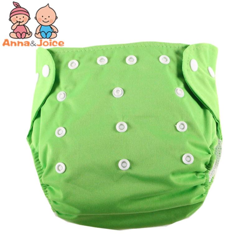 Baby Diapers Washable Reusable Nappies Grid/Cotton Training Pant Cloth Diaper Baby Winter