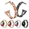 18mm 20mm 22mm Diamond Bracelet for Samsung Galaxy Watch4 3 S3 Active2 Garmin Venu 2S 2plus Vivoactive 4s Metal Strap