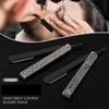 Retro Men Shaving Barber Tools Hair Razor Black Folding Shaver Knife Aluminum Alloy Straight  Safety Razor Holder Gift