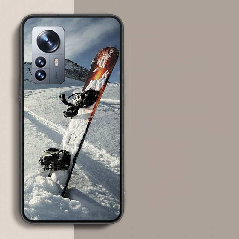 Экстремальный чехол для телефона Adventure Snowboarding для Xiaomi Mi 13 12T Poco F7 Pro 14 Ultra 15 Pro 12X 12 9 8 Lite 5G 11T 11i 10 10T