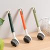 Pot Brush Household Kitchen Brush Pot Dishwashing Artifact Washing Pot Non-oil Brush Long Handle Cleaning Brush Descaling Oil Stain