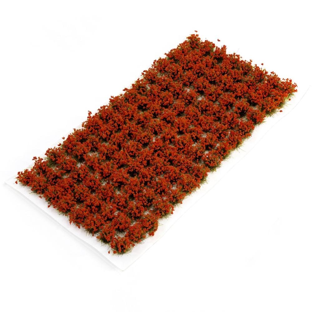 Симуляция Миниатюрный Цветок Трава Модель Изготовление Железнодорожный Поезд Статическая Трава Пучок Смола Луговой Пейзаж Мини Цветочный Пучок