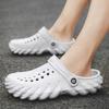 Hole Shoes Men's Summer Outdoor Bag Head Slippers Thick-soled Shit-stepping Sports Sandals Wear Vietnamese Beach Shoes