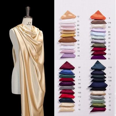 100x150 см триацетатная ткань ацетатная высококачественная ткань натуральное волокно атласная ткань тяжелый ацетатный атлас шелковые материалы