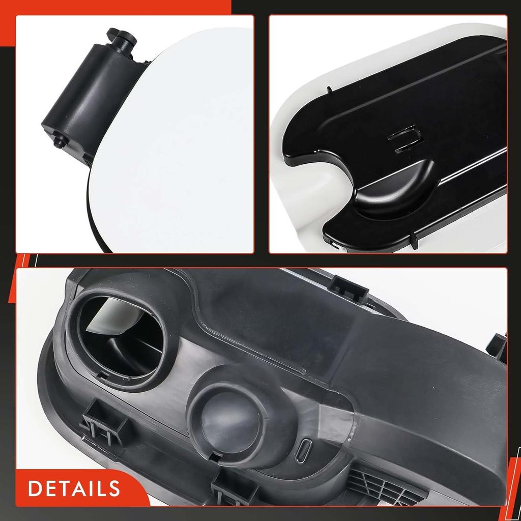 Fuel Tank Filler Pipe Housing With Cap Door Fit For Chevy Silverado 1500 -2025 - Only Fit Chevrolet Gas 6'6" Bed - Gas Cap Tank Door Cove Pocket