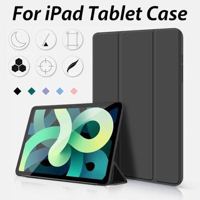 Чехол для iPad 10,2, 7/8/9 поколения, чехол для iPad Pro 11 Air 4/5, чехол для планшета Pro 12,9, 10th 10,9, умный кожаный откидной чехол