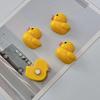 10 шт. Маленький желтый утенок Магнит на холодильник Дом Офис Кухня Шкафчик Холодильник Магнитный 3D Мультяшный Утенок Украшение Орнамент