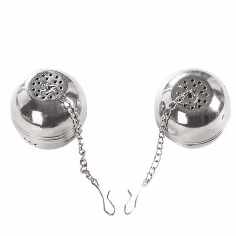Stainless Steel Ball Tea Net Filter Net/hook Loose Tea Fragrance Home Kitchen Supplies