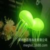 Voice-Activated Bionic Jellyfish Lamp, Dancing Whiskers - RGB Gradient Bedside Lamps, Rechargeable Touch Sensor Table Light