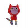 Plush Toy Cat In a Red Sweatshirt Catnip - 30 Catnip