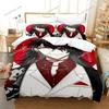 Anime Hololive Vox Akuma Bedding Set Boys Girls Twin Queen Size Duvet Cover Pillowcase Bed Kids Adult Home Textileextile369