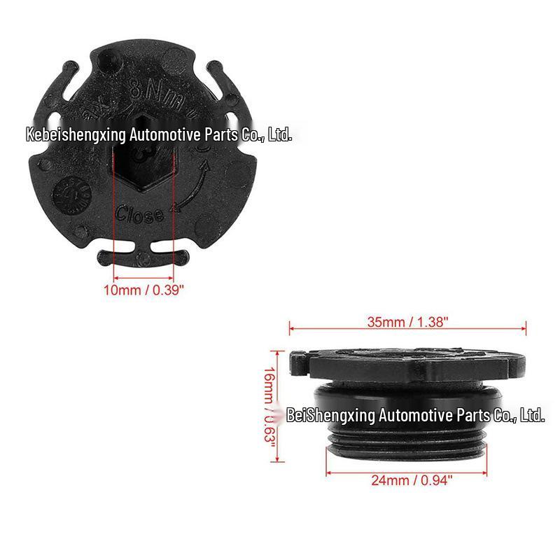 Engine Oil Drain Plug for BMW 1, 3, 5, 7 Series, Z4, E84, E89