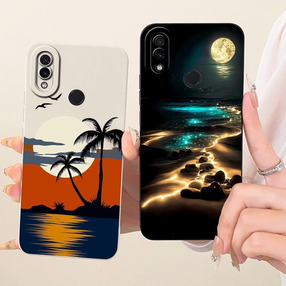 Чехол для Xiaomi Redmi Note 7 Pro Чехол Милый Кот Кролик Мультфильм Мягкий Конфетный Силиконовый Защитный Чехол Для Redmi Note 7 7S Fundas