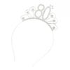 16/18/21/30/40/50/60/80 Birthday Party Tiara Crown Headband Hair Loop Decoration