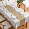 Nordic Atmosphere Tablecloth Waterproof, Oil-Proof, Anti-Scalding And Leave-In Household Tablecloth Coffee Table Cloth Dining Table Mat Fabric Pvc