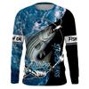Fishing Pattern 3d Printed Summer Men's/Women's Crew Neck T-Shirt Casual Long Sleeve Oversized Fashion Quality Trend Pullover