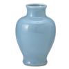 Celadon Top-Shaped Flower Vase [7 Inches]  Buddhist Altar Supplies, Home Memorial Supplies, Urn Attachment
