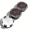 4pcs VLOK Racing Logo Emblem Car Wheel Center Caps 51MM Clips 46MM Wheels Hub Cap  Rays Badge Rim Hubcaps Dust Cover Accessories