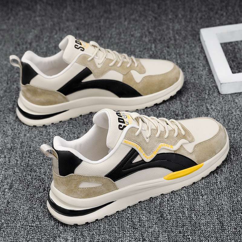 Men's Shoes Summer 2025 New Sports and Leisure Shoes Men's Trend Versatile Board Shoes Forrest Gump Running Dad Shoes Men's