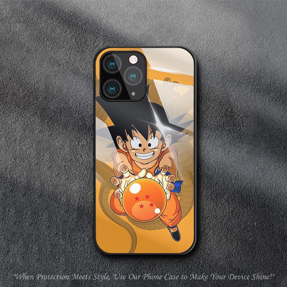 Anime-Balls Goku-Dragon Case For iPhone Samsung Galaxy Redmi Note S 17 16 15 14 13 20 24 25 54 Pro Max Ultra Fe Air Tempered Glass Cover